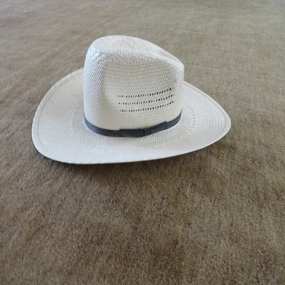 Straw Western (cowboy) hat